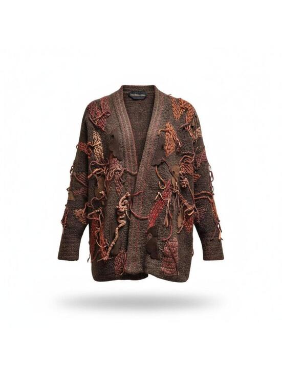 Sweaters - SONI RUBENSTEIN LIMITED EDITION brown fairy cardigan
